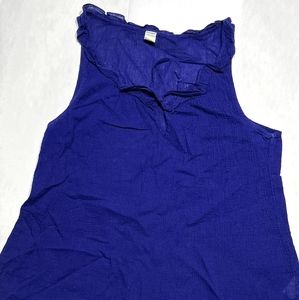 Large, Blue, Old Navy Sleeveless Blouse